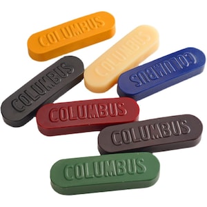 Columbus Edge Top Wax Polishing Grinding Sealing Finishing Glossy Handmade Treatment Leather Tool Leathercraft Craft DIY
