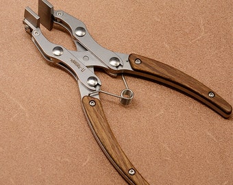 Leather Craft Flat Clamp Plier Clamping Creasing Edge Stitching Pressing Hardware Leahercraft Modeling Handmade Tool