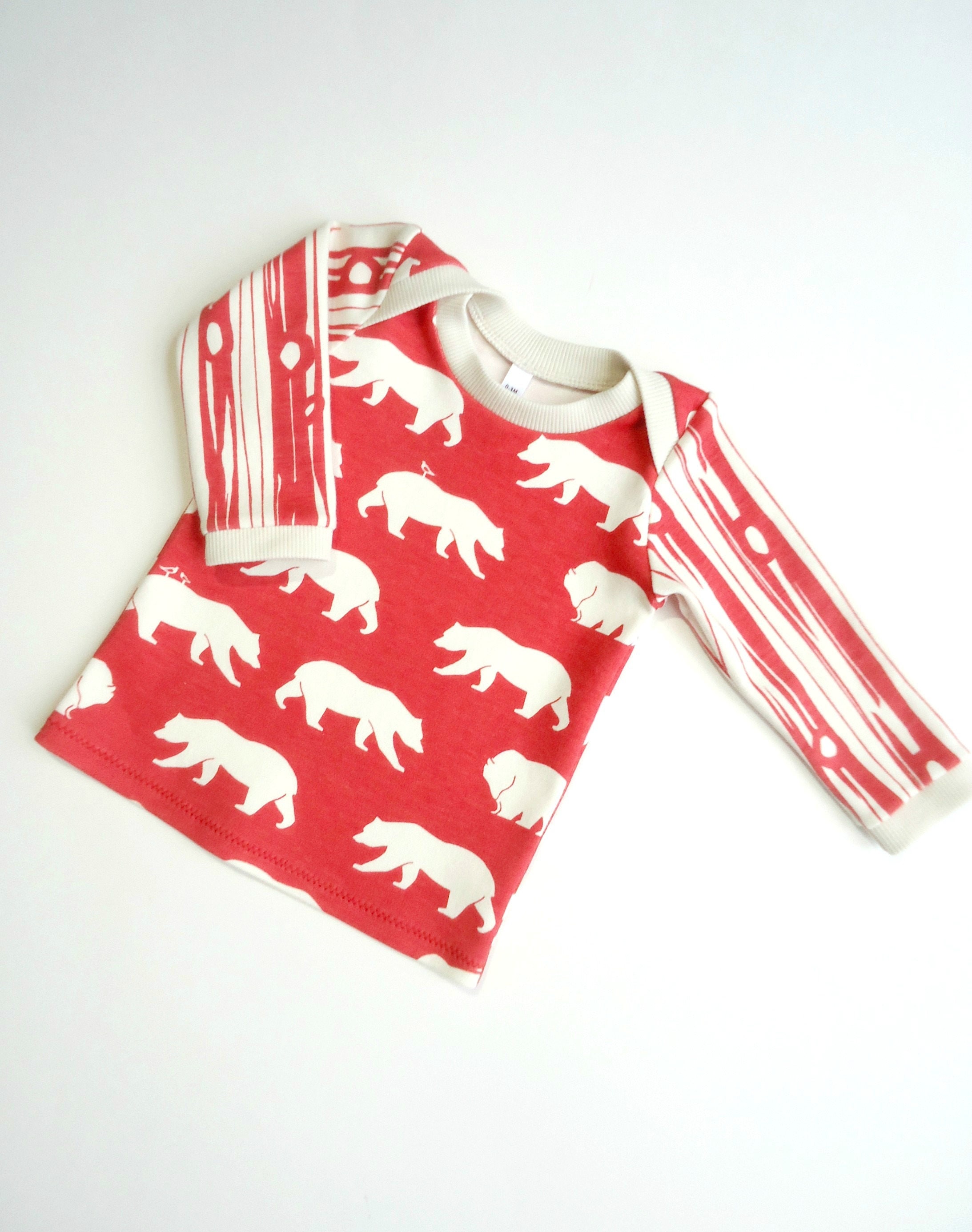 baby girl red top