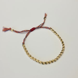 Tibetan Buddhist Copper Bead Bracelet Unisex