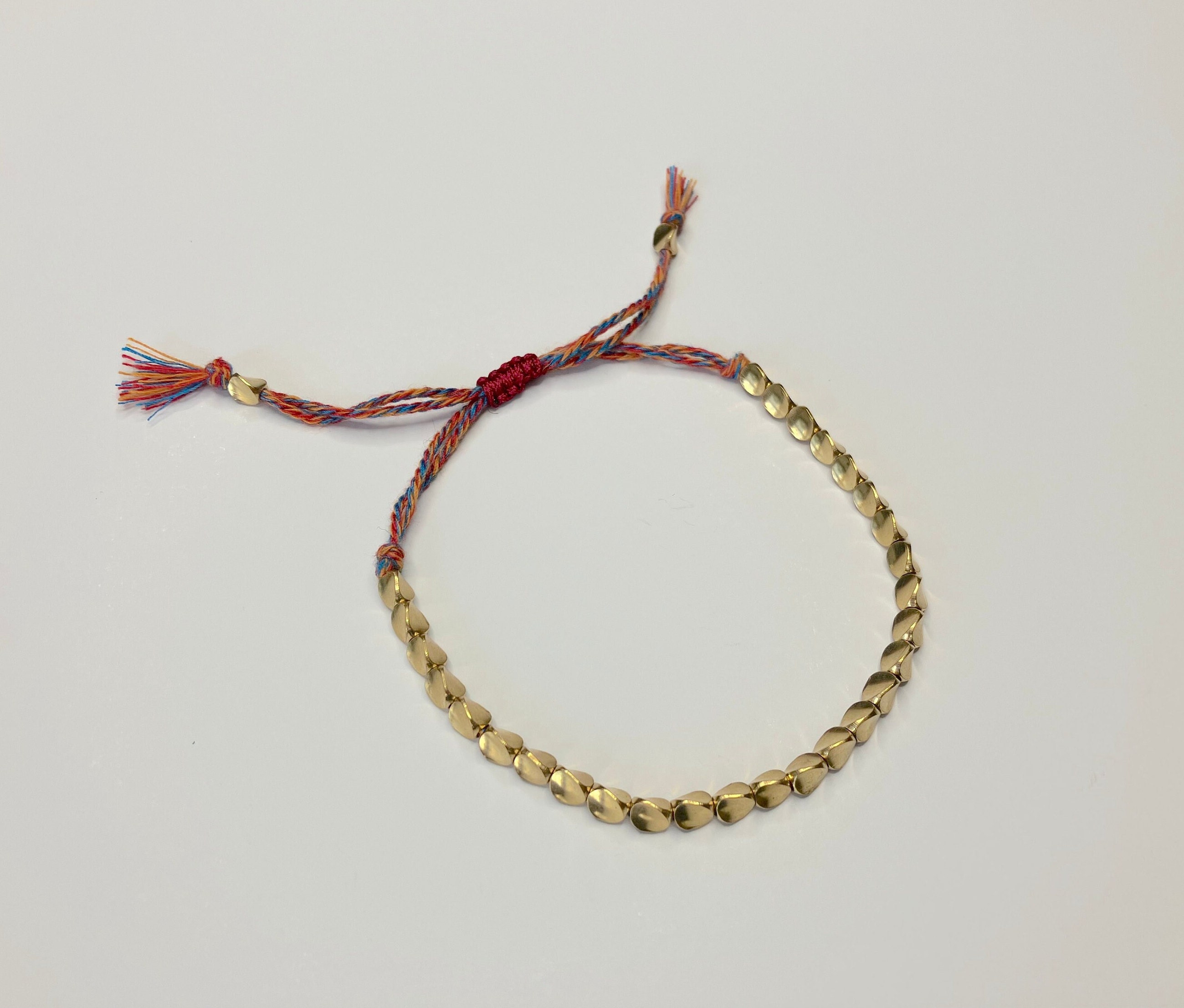Authentic tibetan copper bead bracelet best sale