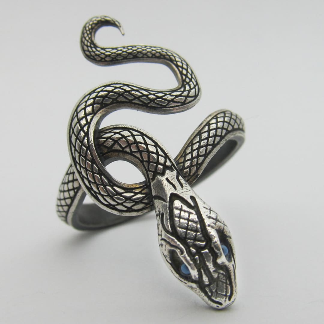 Anillo serpiente plata dark souls sales