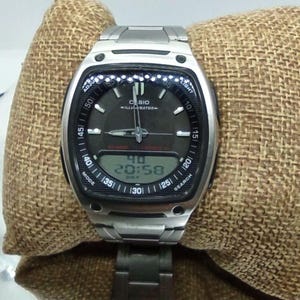 Casio edifice telememo 30 world time 3 alarm countdown timer hot sale