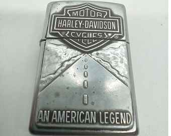Harley-Davidson Motorcycles Ein American Legend Vintage Zippo-Feuerzeug