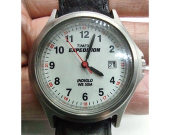 Timex Expedition Date Ladies Vintage Watch