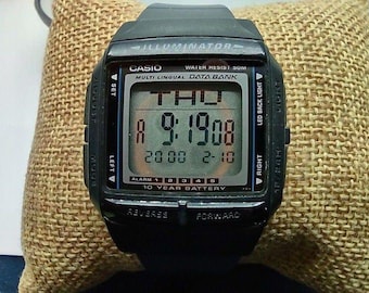 Vtg & Very Rare Casio DBC-1500 Databank 150 Memory Wrist Vtg & Very Rare Casio DBC-1500 Databank 150 Memory Wrist