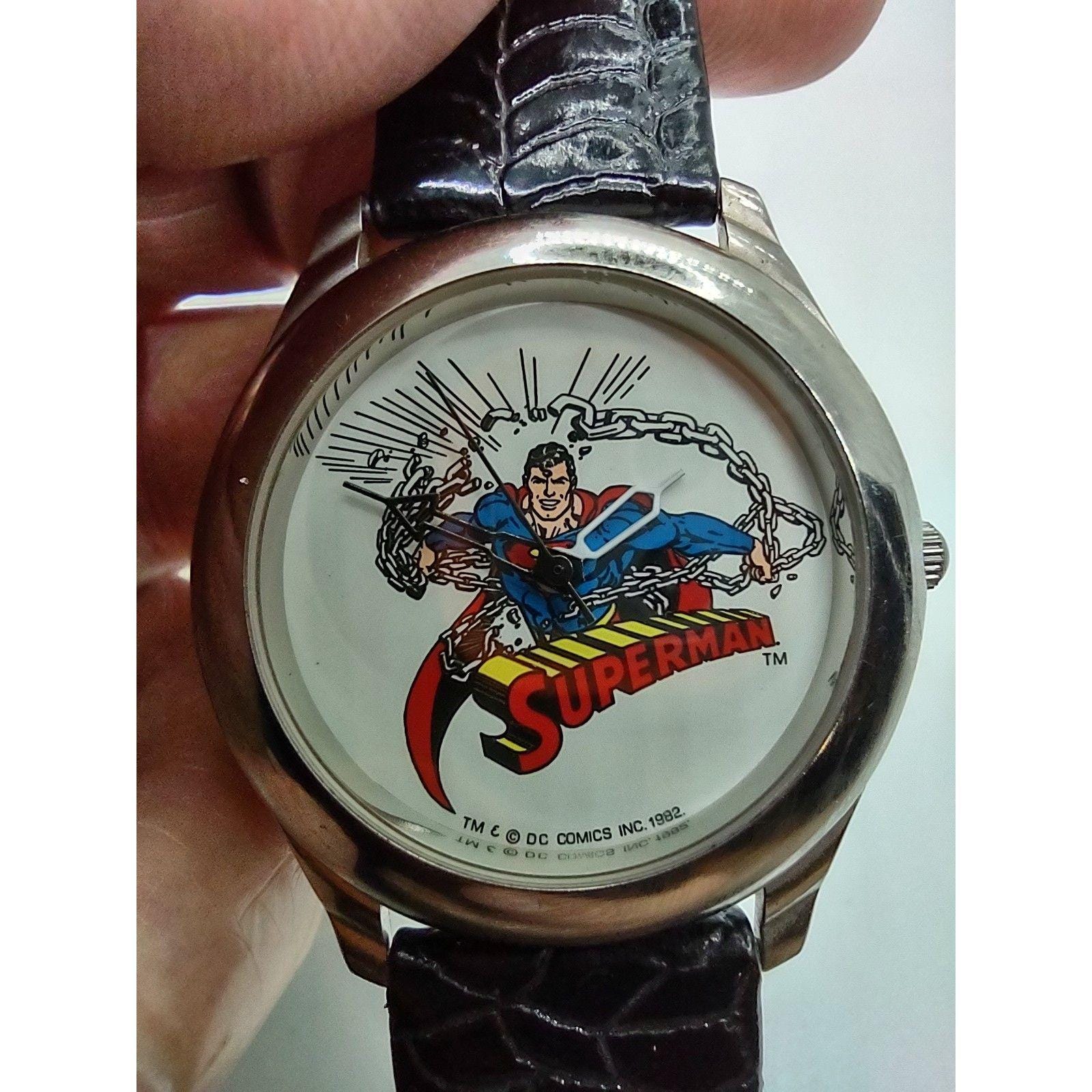 シルバー ステンレススチール クォーツ腕時計 Watch 1982 - Etsy 日本