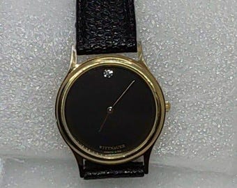 Wittnauer JV8072 0762 Svart med diamantaccent