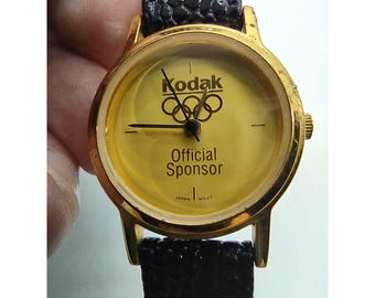 Kodak Official Olympic Sponsor Vintage Ladies Watch