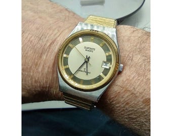 Dufonte Lucien Piccard Date Vintage Watch