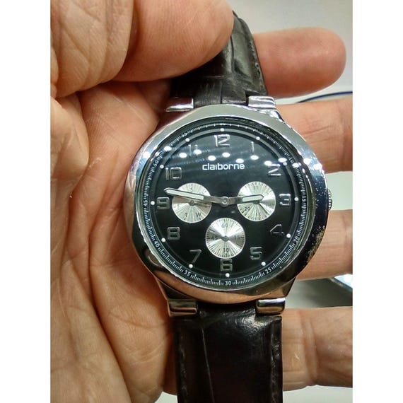 Men's Liz Claiborne CLM1011 Watch / Day / Date Dials - Etsy