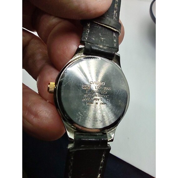 Casio 1343 LTP-2065 - Day/date/24 Hr Ladies Vintage Watch - Etsy