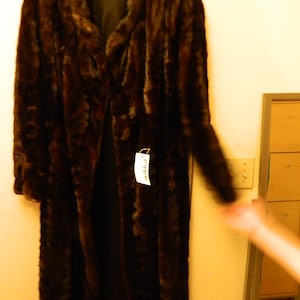 Vintage Mink Coat, Pappas, Made in Canada