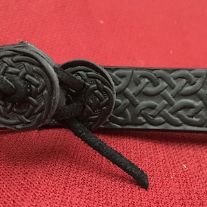 Wider Celtic Weave Cinch Style Mug & Tankard Strap for Faire SCA LARP Ren Faire Dagorhir Medieval Middle Ages Highland Games