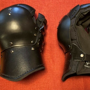 Superior armored Rigid Cuff Full Clam Shell Gauntlets HEMA WMA SCA Medieval - New MaRK 2 Version!