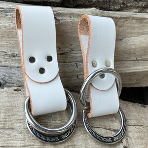 A pair (2) of Wider (1.5") D-ring (dee ring) Skirt Hikes/Hikers Straps for Renaissance Faire SCA LARP Rennie Scottish Games image 9
