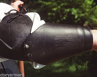 Pair of Dark Victory Armory Vambrace & Elbows - SCA Legal Arm Armor WMA LARP CosPlay