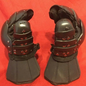 Superior armored Full Clam Shell Gauntlets HEMA WMA SCA Medieval - New MaRK 2 Version!