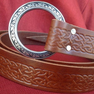 1.5 Inch Celtic Knotwork Ring Belt - Etsy