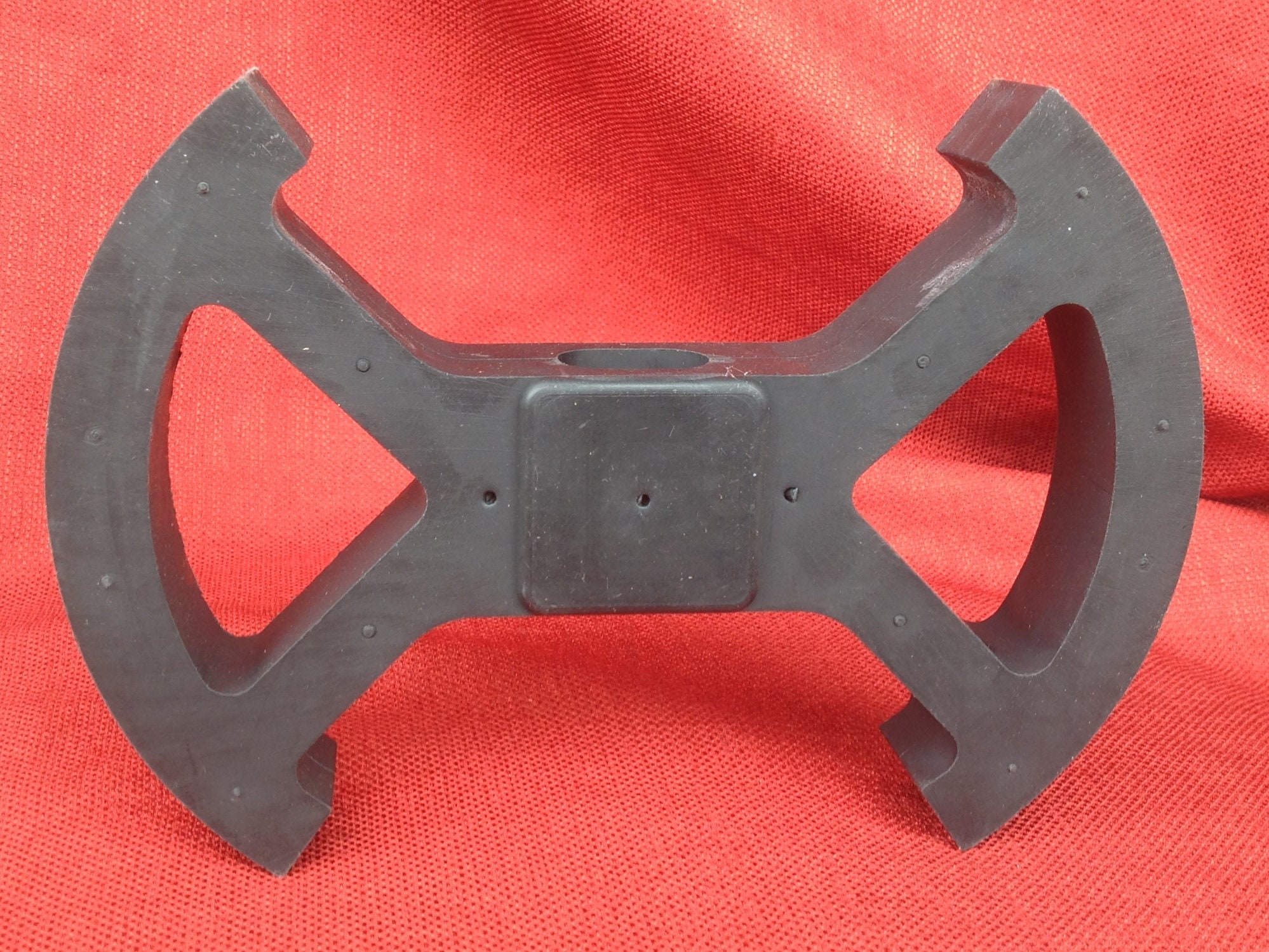 Rugged Rubber Axe Heads for SCA,WMA and HEMA in Armored Rattan