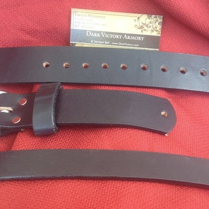 Leather Shield Strapping Kit for SCA Armored Rattan Combat - Medieval LARP