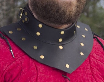 Brigantine Gorget delivers GREAT Rapier armor for cut & thrust SCA/WMA  combat