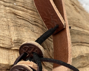 Celtic Weave or Quiet (smooth) Cinch Style Mug & Tankard Strap for Faire SCA LARP Ren Faire Dagorhir Medieval Middle Ages Highland Games