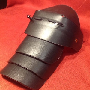 ONE! Rugged Low Profile Shoulder Spaulder Pauldron SCA Armor LARP CosPlay Faire Costume Hidden