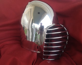 Superior Bar Grill Bascinet Helm for SCA Heavy List & Field Combat Knight Helmet