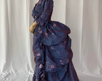 Victorian bustle gown