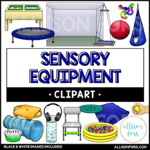 Sensory Room Equipment Clip Art