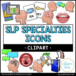 ClipArt icone di Terapia del linguaggio