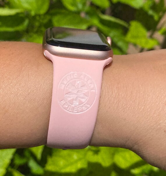 Medical Alert Apple Watch Silicone Band For All Series. Etsy