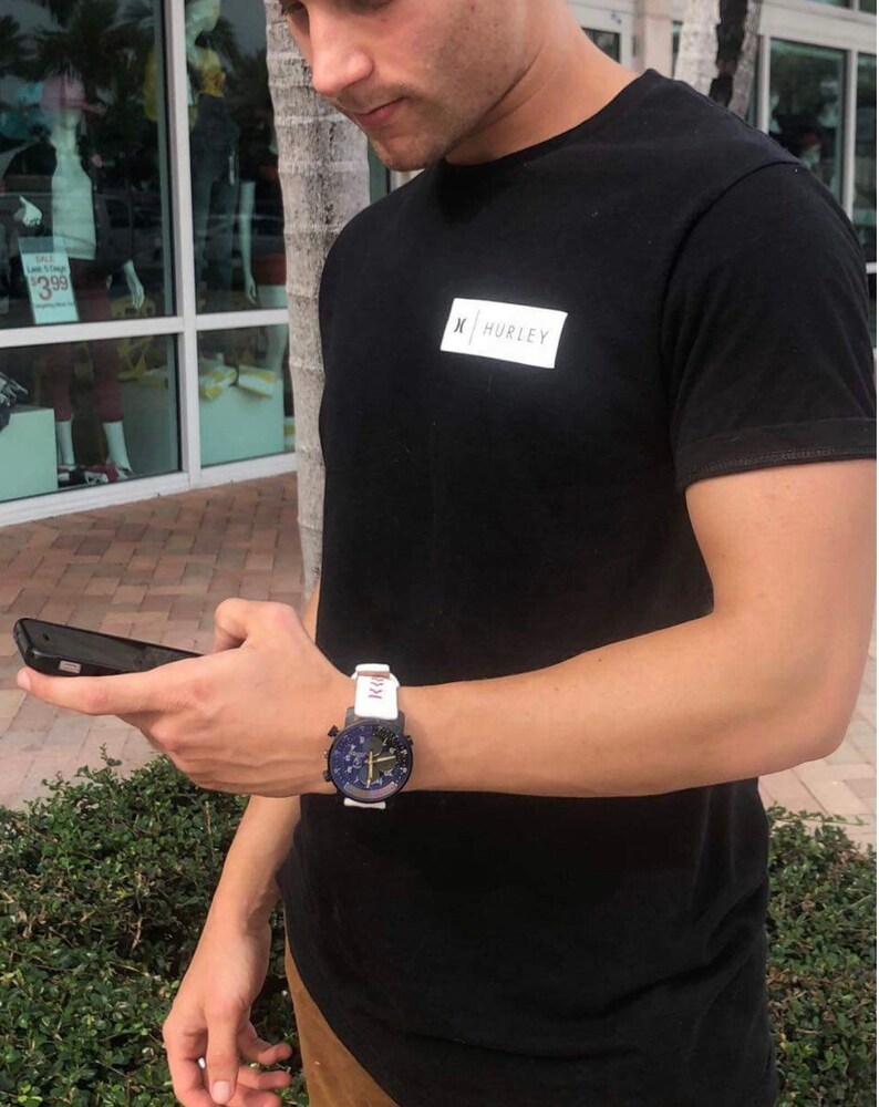 Baseball Watch Band For Apple Samsung Fitbit Michael Kors Etsy