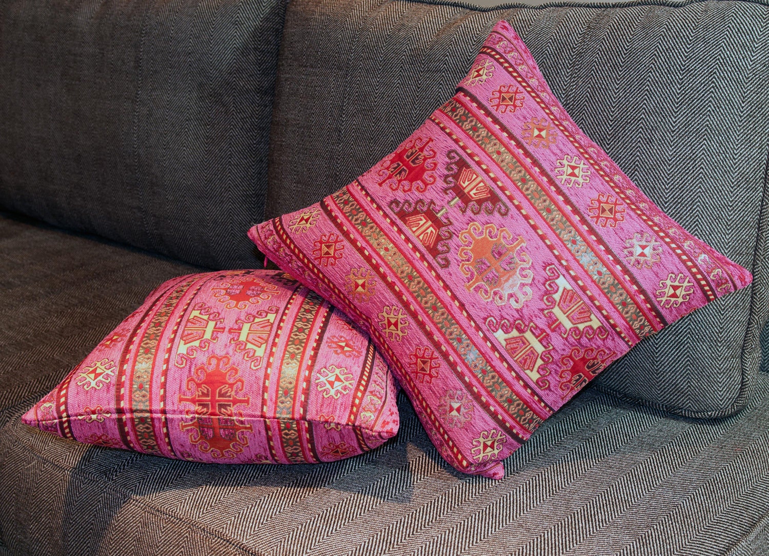 KILIM PILLOW Cover Turkish Pillow tribal Pillow Aztec Etsy