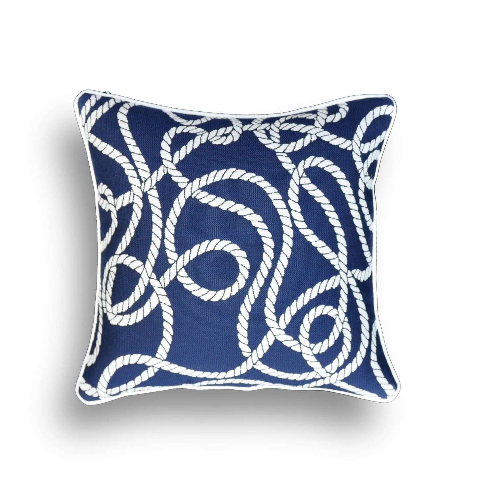 Nautical Pillow Cover sunbrella® Fabric navy Pillow Cover Etsy