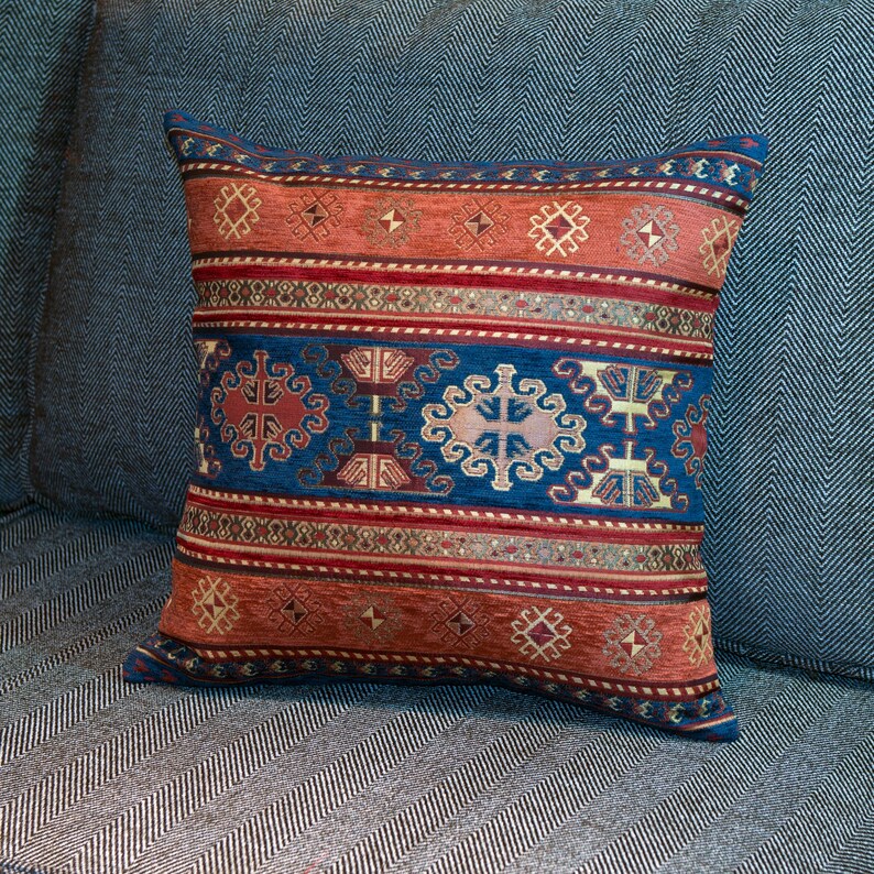 KILIM PILLOW Cover Turkish Pillow tribal Pillow Cover Etsy