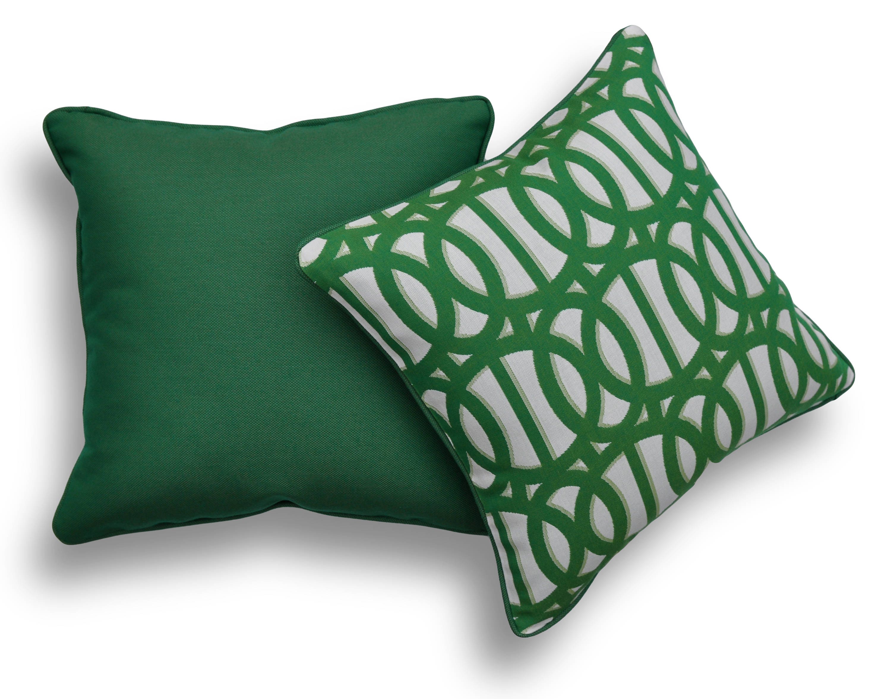 Solid Green Pillow Cover sunbrella® Fabric green Throw Etsy