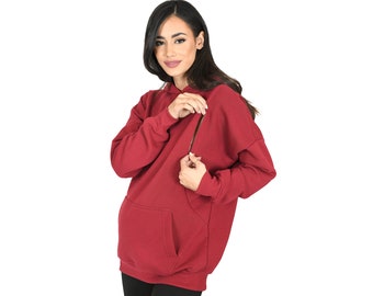 MijaCulture Molly M001 Pull d/'allaitement et de grossesse 2 en 1
