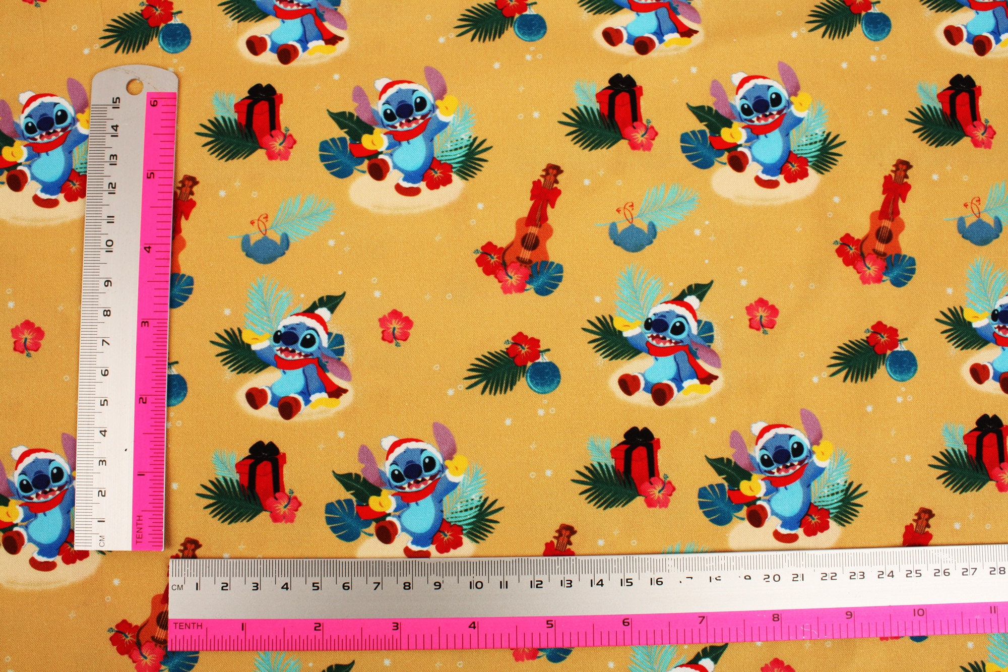 Disney - Stitch Holiday Toss - Character Winter Holiday IV Collection - EZ  Fabric Minky Print – Touch Textiles by EZ Fabric