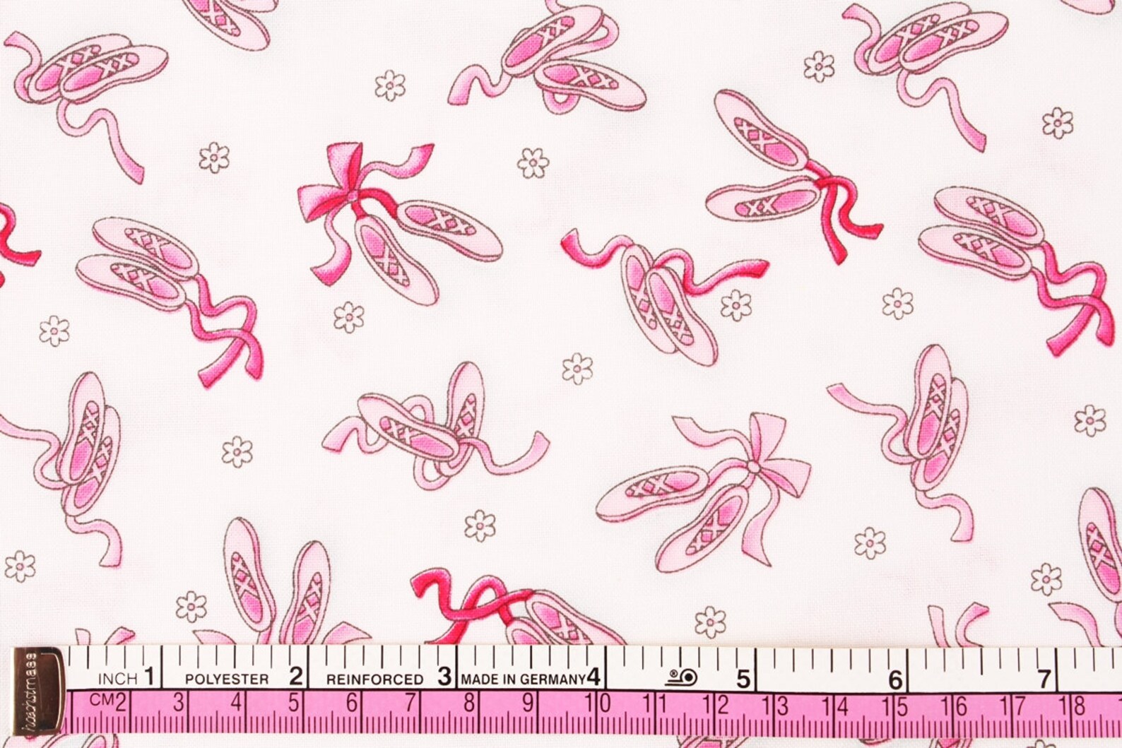 ballet shoes printed fabric by studioe fabrics by the half yard ballet shoes printed fabric by studioe fabrics by the half yard