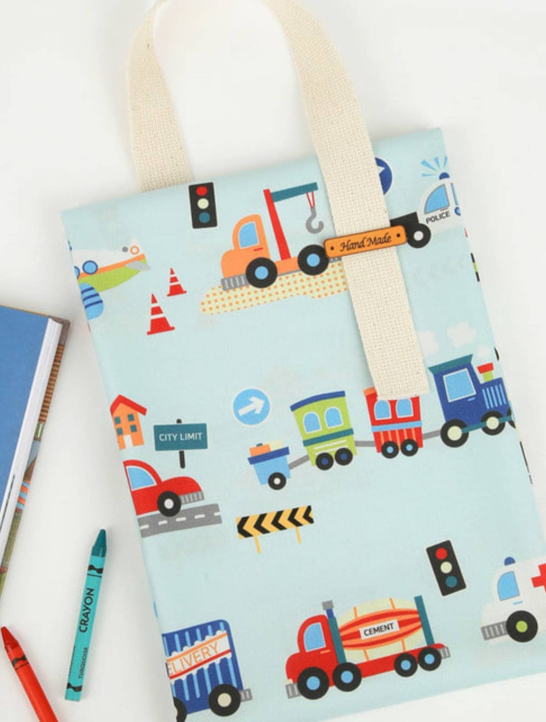 Construction Vehicles Heavy Equipment Fabric Made in Korea by - Etsy