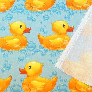 Rubber Duck Bubble Patterned Fabric Cute Kids Sewing Quilt - Etsy