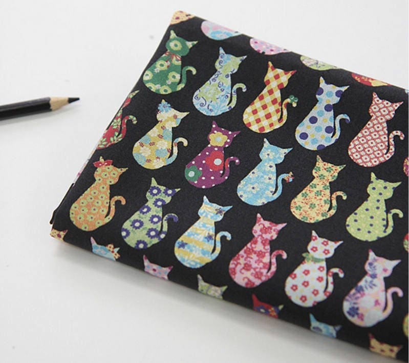 Animals Patterned Fabric made in Korea by Half Yard Digital Textile Printing
