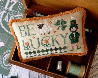Be Lucky, un gráfico de punto de cruz irlandés, gráfico en pdf