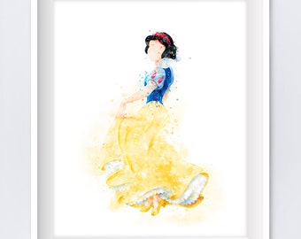 Disney Paint By Number Snow White Cartoon Coloring By Numbers Alice Elsa  With Frame Oil Painting Princess Drawing Paint Wall Art