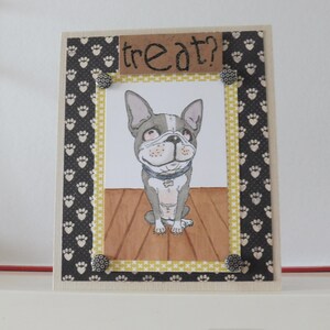 Carte chien - Carte toute occasion - Carte double