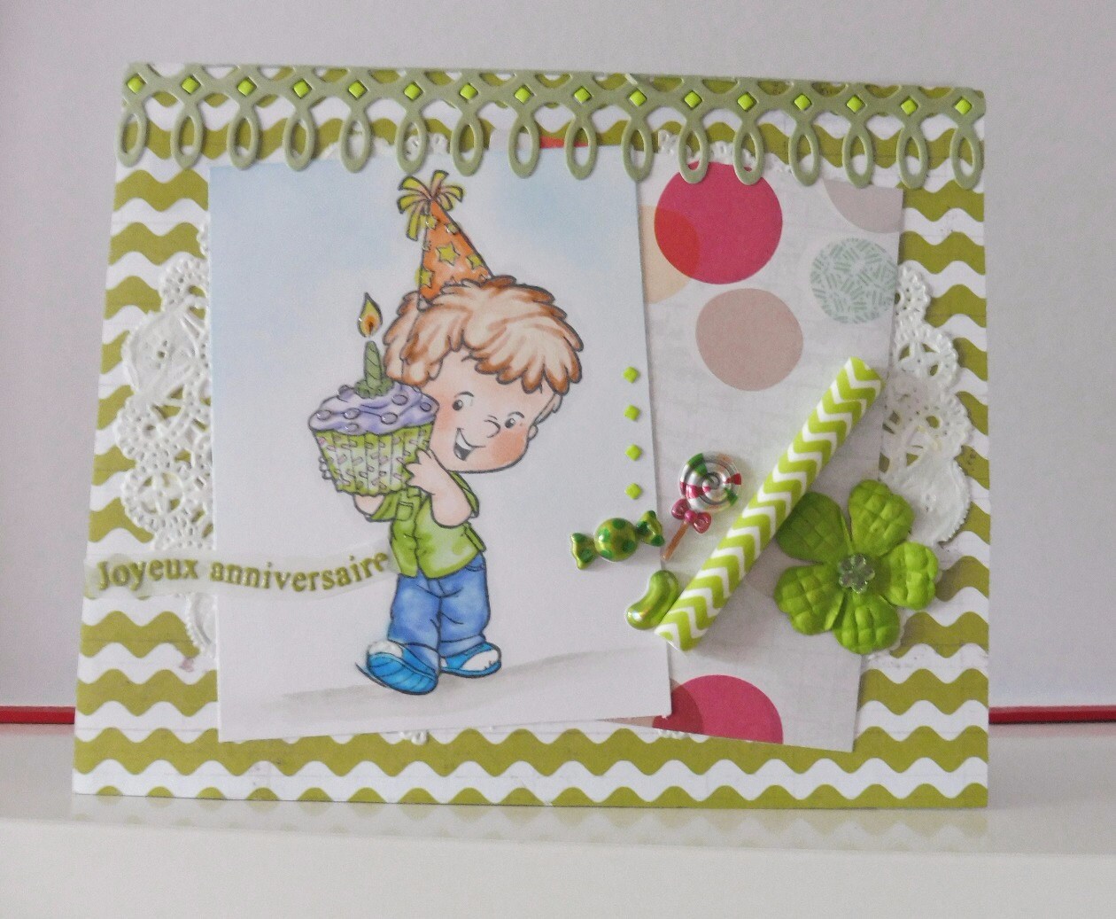 Birthday Card Card For Boy Blank Double Greeting Card Etsy