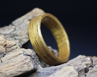 African Walnut Bentwood Ring