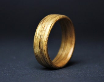 Black Limba Bentwood Ring